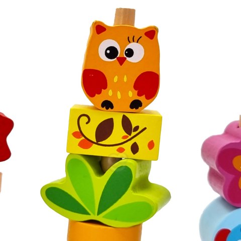 TOOKY TOY Układanka Balansująca Zwierzęta Tooky Toy TOOKY TOY Układanka Balansująca Zwierzęta Tooky Toy