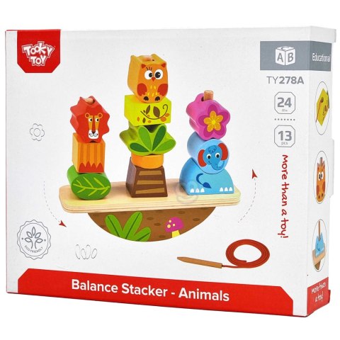 TOOKY TOY Układanka Balansująca Zwierzęta Tooky Toy TOOKY TOY Układanka Balansująca Zwierzęta Tooky Toy