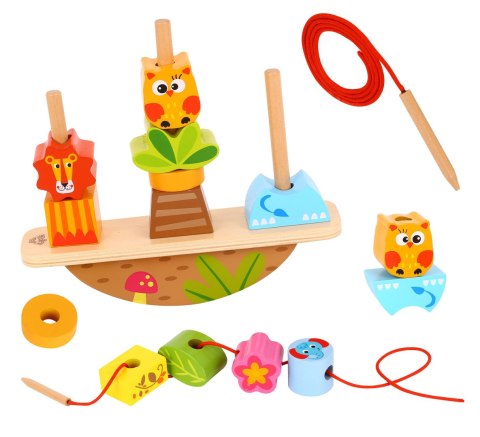 TOOKY TOY Układanka Balansująca Zwierzęta Tooky Toy TOOKY TOY Układanka Balansująca Zwierzęta Tooky Toy