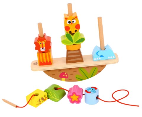 TOOKY TOY Układanka Balansująca Zwierzęta Tooky Toy TOOKY TOY Układanka Balansująca Zwierzęta Tooky Toy