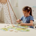 VIGA Drewniana Sznurowanka Przeplatanka Zwierzęta na Farmie Montessori Viga Toys