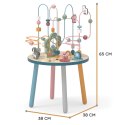 VIGA PolarB Drewniany Stolik Edukacyjny Manipulacyjny Przeplatanka Montessori Viga Toys