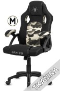 Fotel obrotowy do biurka CARRERA M ARMY FABRIC Lugano