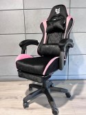 Fotel obrotowy gamingowy HERO POKER PRO PINK ALCANTARA Prototype