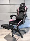 Fotel obrotowy gamingowy HERO POKER PRO PINK ALCANTARA Prototype