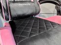 Fotel obrotowy gamingowy HERO POKER PRO PINK ALCANTARA Prototype