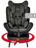 Fotelik samochodowy ISOFIX 360 FORZA BLACK 0-36 kg uniwersalny Bebico