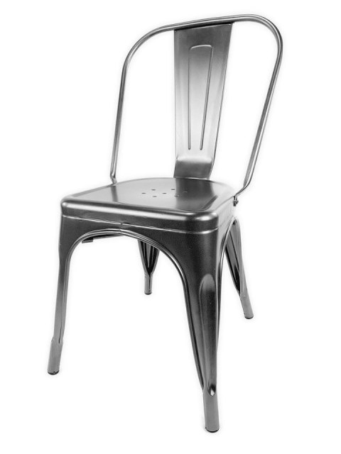 Krzesło metalowe loft CORSICA GRAPHITE TOLIX Lugano Krzesło metalowe loft CORSICA GRAPHITE TOLIX Lugano