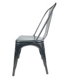 Krzesło metalowe loft CORSICA GRAPHITE TOLIX Lugano