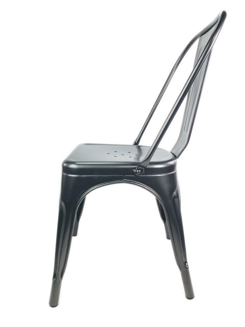 Krzesło metalowe loft CORSICA GRAPHITE TOLIX Lugano Krzesło metalowe loft CORSICA GRAPHITE TOLIX Lugano