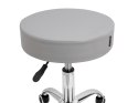 Krzesło obrotowe SIMPLE OFFICE LIGHT GREY PU Lugano