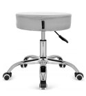 Krzesło obrotowe SIMPLE OFFICE LIGHT GREY PU Lugano