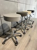 Krzesło obrotowe SIMPLE OFFICE LIGHT GREY PU Lugano