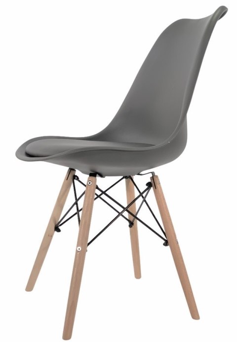 Krzesło TOSCANA DARK GREY PU Lugano Krzesło TOSCANA DARK GREY PU Lugano