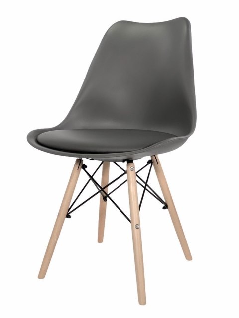 Krzesło TOSCANA DARK GREY PU Lugano Krzesło TOSCANA DARK GREY PU Lugano