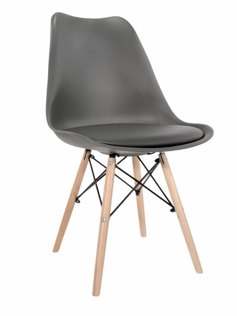 Krzesło TOSCANA DARK GREY PU Lugano Krzesło TOSCANA DARK GREY PU Lugano
