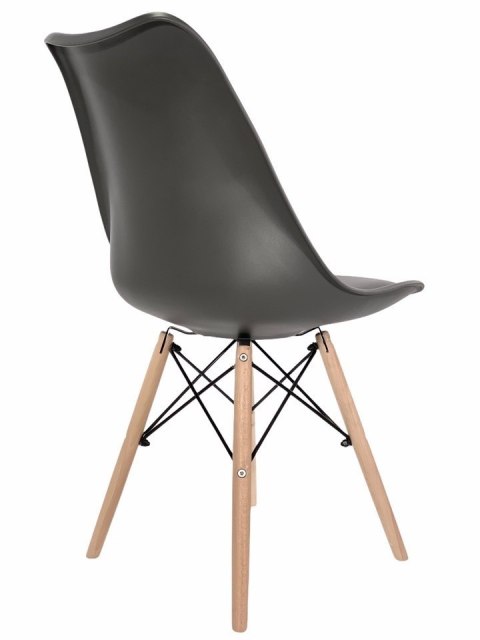 Krzesło TOSCANA DARK GREY PU Lugano Krzesło TOSCANA DARK GREY PU Lugano