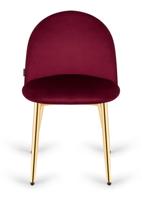 Krzesło tapicerowane GLORIA WINE VELVET GOLD Lugano Krzesło tapicerowane GLORIA WINE VELVET GOLD Lugano