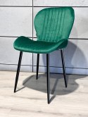 Krzesło tapicerowane MONTI VELVET GREEN Lugano