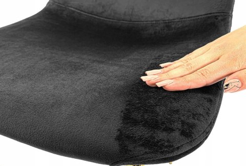 Krzesło tapicerowane VASTO BLACK VELVET SMOKE Lugano Krzesło tapicerowane VASTO BLACK VELVET SMOKE Lugano