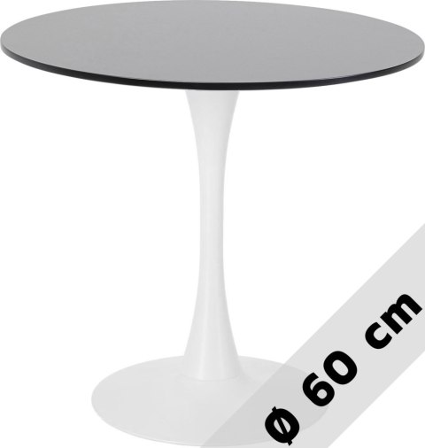 Stół okrągły VICTORY BLACK 60 cm MILK OUTLET Lugano Stół okrągły VICTORY BLACK 60 cm MILK OUTLET Lugano