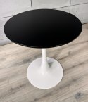 Stół okrągły VICTORY BLACK 60 cm MILK OUTLET Lugano