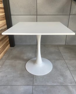 Stół okrągły VICTORY GREY 70 cm MILK Lugano