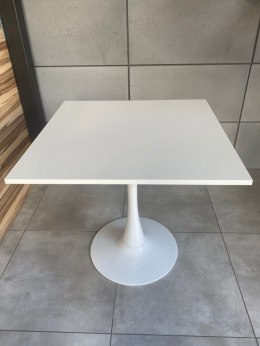 Stół okrągły VICTORY GREY 70 cm MILK Lugano