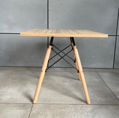 Stolik kawowy kwadratowy CAPRI WOOD 60x60 cm Lugano Stolik kawowy kwadratowy CAPRI WOOD 60x60 cm Lugano