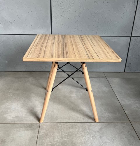 Stolik kawowy kwadratowy CAPRI WOOD 60x60 cm Lugano Stolik kawowy kwadratowy CAPRI WOOD 60x60 cm Lugano