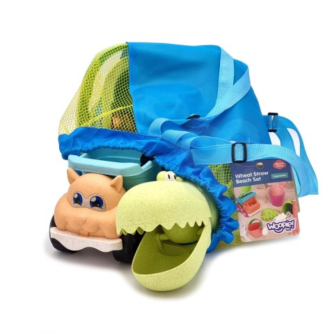 WOOPIE GREEN Zestaw do Piasku z Wiaderkiem i Łopatką Krokodyl w Plecaku 10 el. BIODEGRADOWALNY ORGANICZNY MATERIAŁ Woopie Let's Go Green WOOPIE GREEN Zestaw do Piasku z Wiaderkiem i Łopatką Krokodyl w Plecaku 10 el. BIODEGRADOWALNY ORGANICZNY MATERIAŁ Woopie Let's Go Green