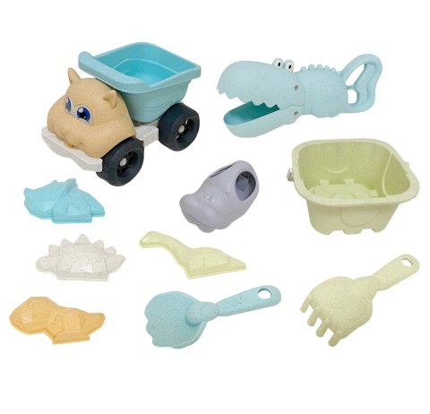 WOOPIE GREEN Zestaw do Piasku z Wiaderkiem i Łopatką Krokodyl w Plecaku 10 el. BIODEGRADOWALNY ORGANICZNY MATERIAŁ Woopie Let's Go Green WOOPIE GREEN Zestaw do Piasku z Wiaderkiem i Łopatką Krokodyl w Plecaku 10 el. BIODEGRADOWALNY ORGANICZNY MATERIAŁ Woopie Let's Go Green