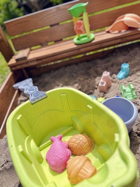 WOOPIE GREEN Zestaw do Piasku z Wózkiem 13 el. BIODEGRADOWALNY ORGANICZNY MATERIAŁ Woopie Let's Go Green WOOPIE GREEN Zestaw do Piasku z Wózkiem 13 el. BIODEGRADOWALNY ORGANICZNY MATERIAŁ Woopie Let's Go Green