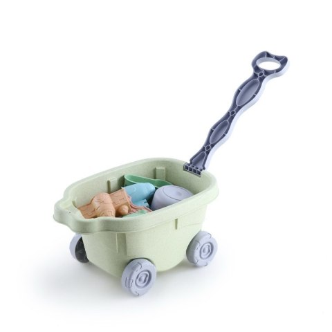 WOOPIE GREEN Zestaw do Piasku z Wózkiem 13 el. BIODEGRADOWALNY ORGANICZNY MATERIAŁ Woopie Let's Go Green WOOPIE GREEN Zestaw do Piasku z Wózkiem 13 el. BIODEGRADOWALNY ORGANICZNY MATERIAŁ Woopie Let's Go Green