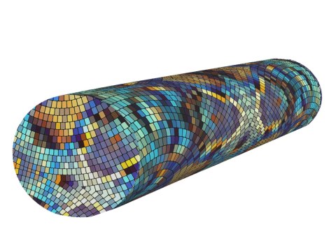 Poduszka Wałek - Barcelona Ø16x55 cm Bertoni Poduszka Wałek - Barcelona Ø16x55 cm Bertoni