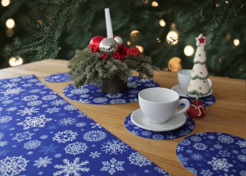 Bieżnik na stół SNOW 95x33 cm Bertoni Bieżnik na stół SNOW 95x33 cm Bertoni