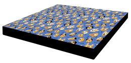 Legowisko - Materac SQUAR Blue Dogs 60x60x5 cm ARCO DESIGN