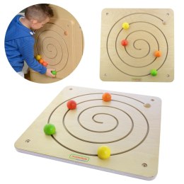 MASTERKIDZ Tablica Przesuwna Spiralny Labirynt Montessori Masterkidz