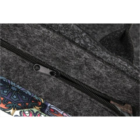 Torba filcowa CITY ANTRACYT Green Bertoni Torba filcowa CITY ANTRACYT Green Bertoni