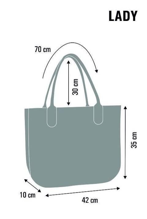 Torba filcowa LADY XL - Aisha Bertoni Torba filcowa LADY XL - Aisha Bertoni