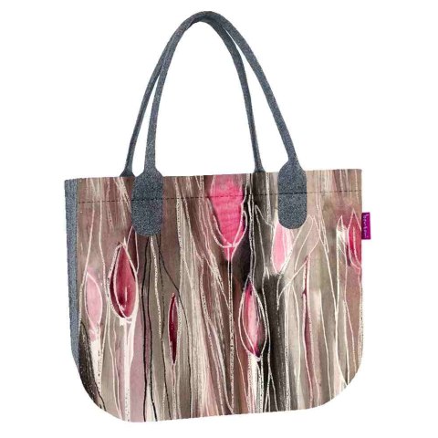 Torba filcowa LADY - Tulipany Bertoni