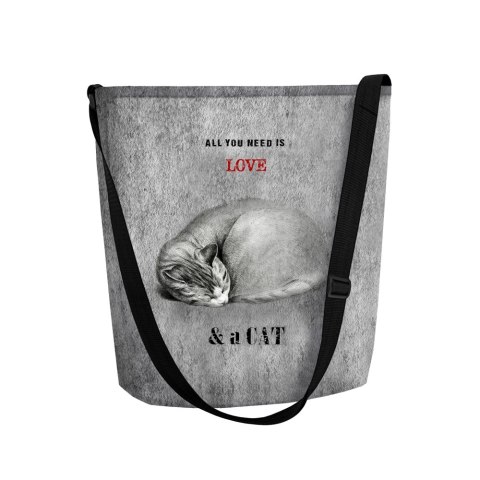 Torba filcowa FUNKY Sleeping Cat Bertoni Torba filcowa FUNKY Sleeping Cat Bertoni