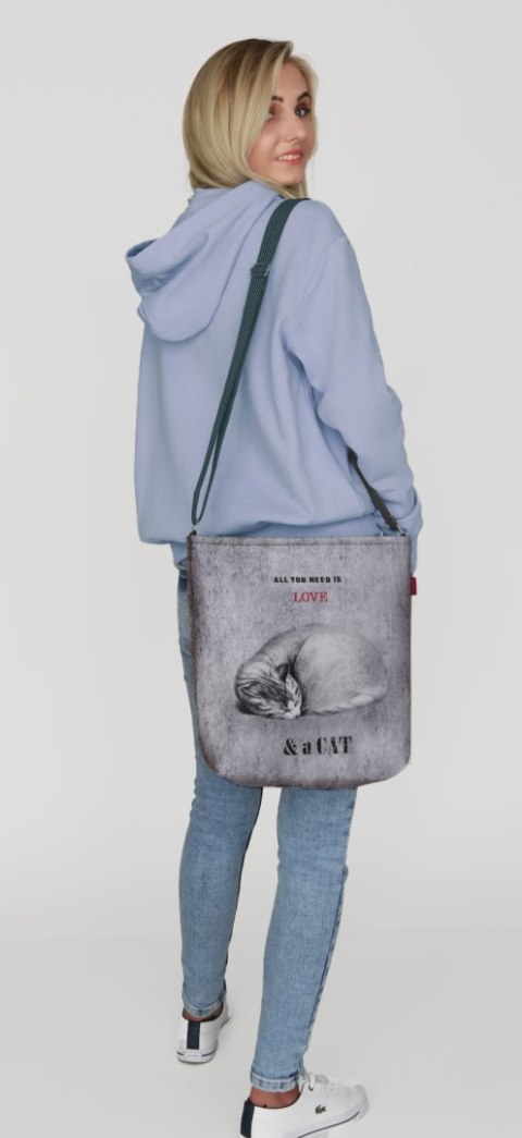 Torba filcowa FUNKY Sleeping Cat Bertoni Torba filcowa FUNKY Sleeping Cat Bertoni