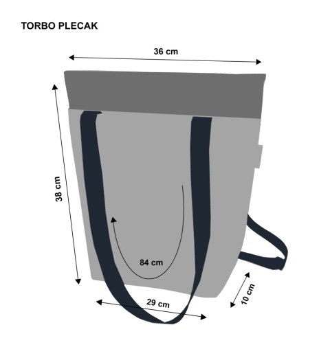 Torba/plecak 2w1 - Frida Flowers Bertoni Torba/plecak 2w1 - Frida Flowers Bertoni