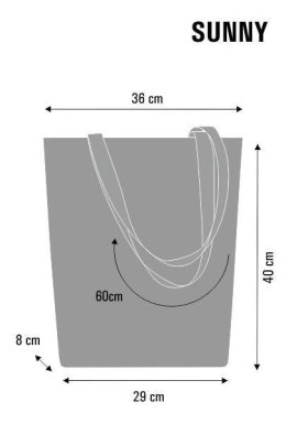 Torebka płócienna SUNNY - Cancun Bertoni