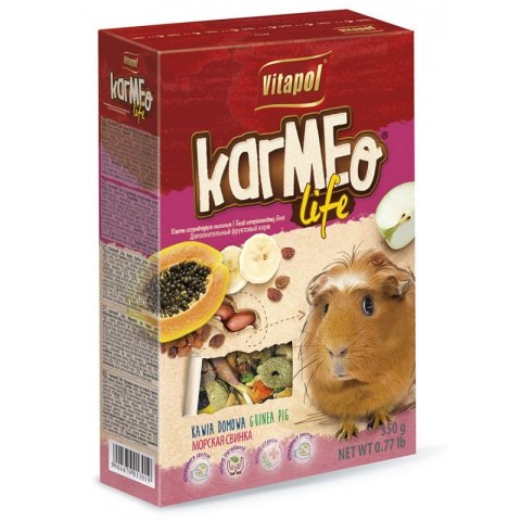 KARMEO LIFE OWOCOWY POKARM DLA ŚWINKI MORSKIEJ 350g VITAPOL