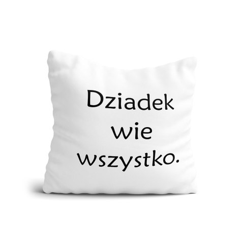 Poduszka Dziadek Wie Wszystko