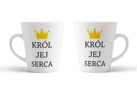 Kubek latte Król jej serca