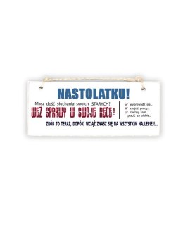 Tabliczka 04 - Nastolatku... - TC/04/182