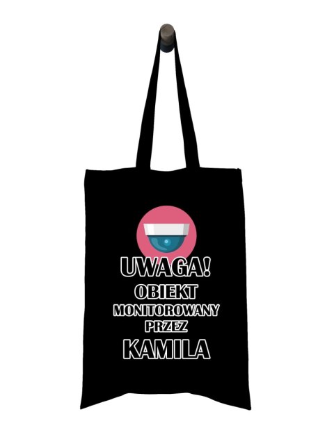 Torba Uwaga obiekt monitorowany przez (Imię) Torba Uwaga obiekt monitorowany przez (Imię)